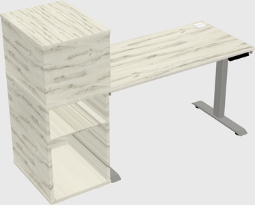 Height-adjustable Desk - Grade 3 W/cabinet
