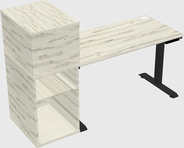 Height-adjustable Desk - Grade 3 W/cabinet