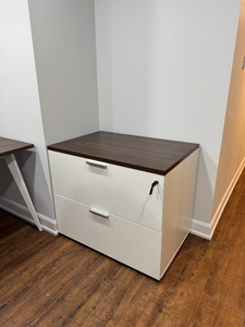 Lateral file cabinet