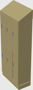 Modular lockers