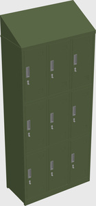 Modular lockers