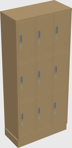 Modular lockers