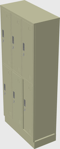 Modular lockers