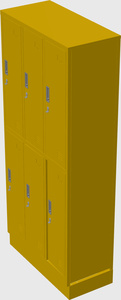 Modular lockers