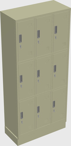 Modular lockers