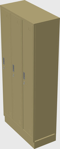 Modular lockers