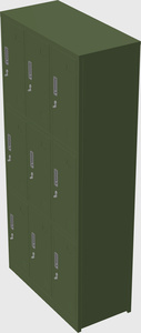 Modular lockers