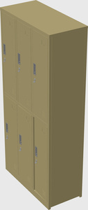 Modular lockers