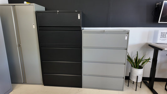 Lateral file cabinet