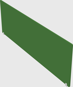 Desk divider panel