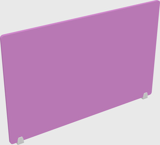 Desk divider panel