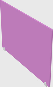 Desk divider panel