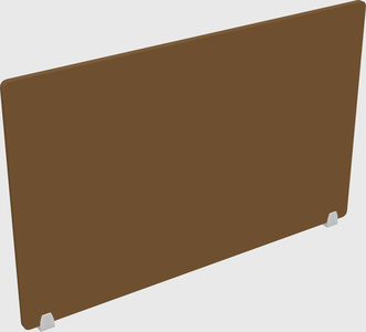 Desk divider panel