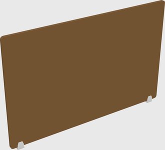 Desk divider panel