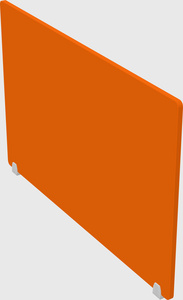 Desk divider panel