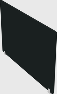 Desk divider panel