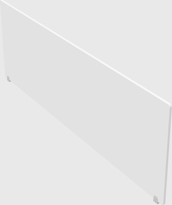 Desk divider panel