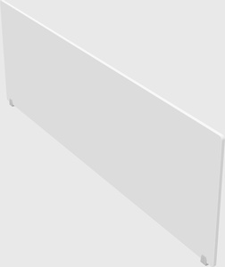 Desk divider panel