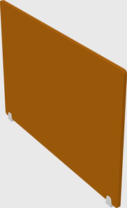 Desk divider panel