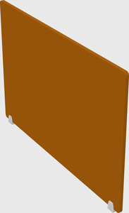 Desk divider panel