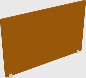 Desk divider panel