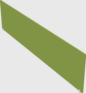 Desk divider panel