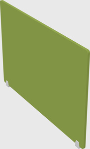 Desk divider panel