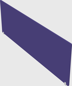 Desk divider panel