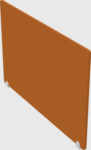 Desk divider panel