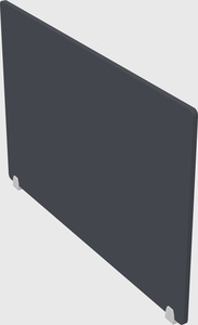 Desk divider panel