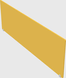 Desk divider panel