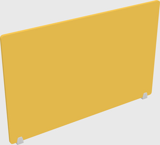 Desk divider panel