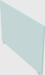 Desk divider panel