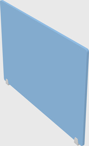 Desk divider panel