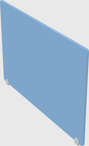 Desk divider panel