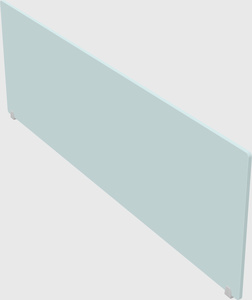Desk divider panel