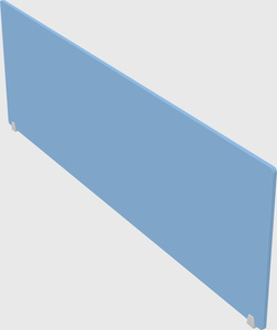 Desk divider panel
