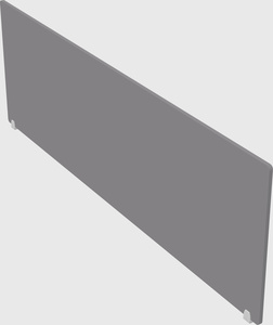 Desk divider panel