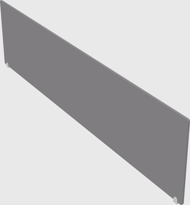 Desk divider panel