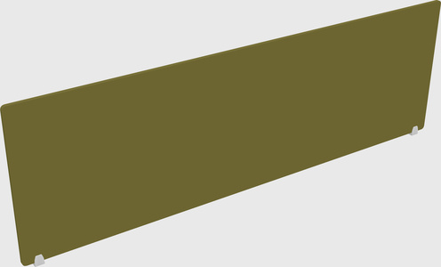 Desk divider panel