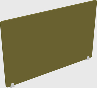 Desk divider panel