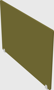 Desk divider panel