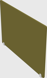Desk divider panel
