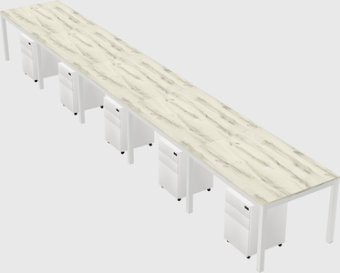 Rectangular desk