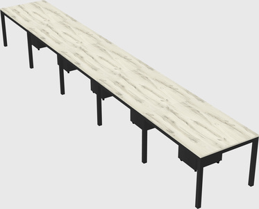 Rectangular desk