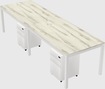 Rectangular desk