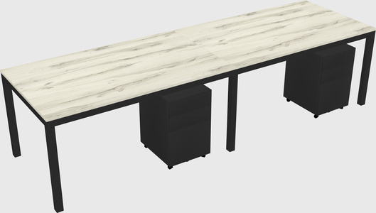 Rectangular desk