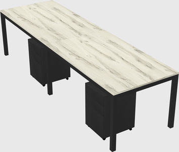 Rectangular desk