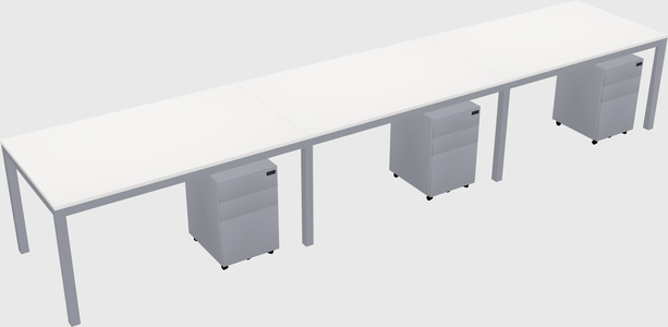 Rectangular desk