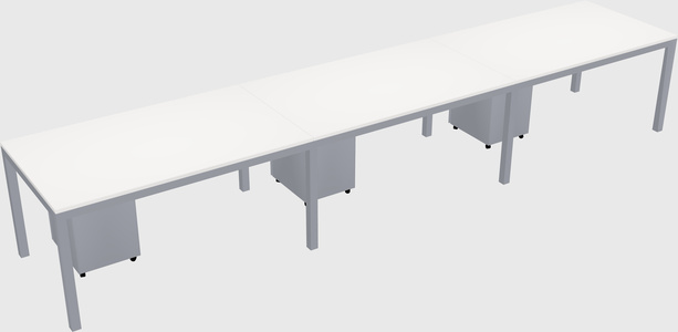 Rectangular desk